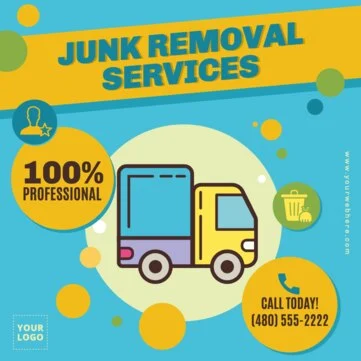 Edit a junk removal template