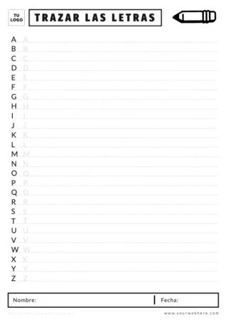 Edita una hoja de Lettering