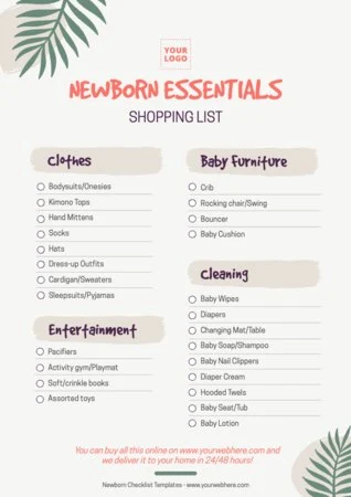 Edit a Newborn List