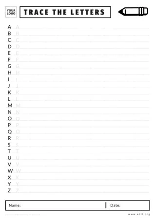 Edit a Lettering template