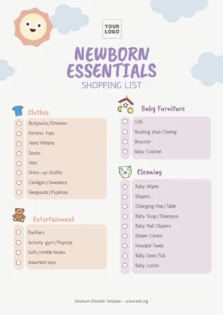 Edit a Newborn List