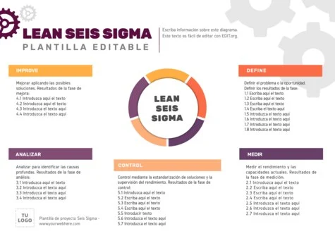 Edita un proyecto 6 Sigma