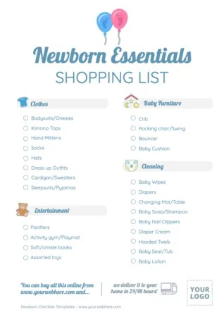 Edit a Newborn List