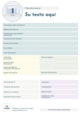 Edita un proyecto 6 Sigma