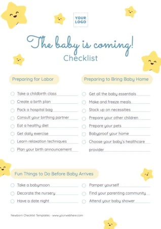Edit a Newborn List