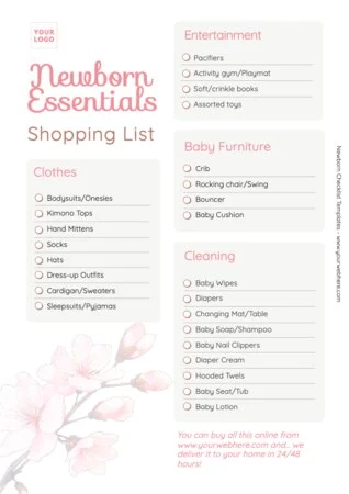 Edit a Newborn List