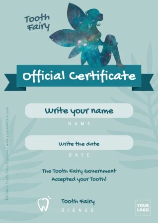 Edit a Tooth Fairy letter