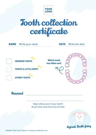 Edit a Tooth Fairy letter