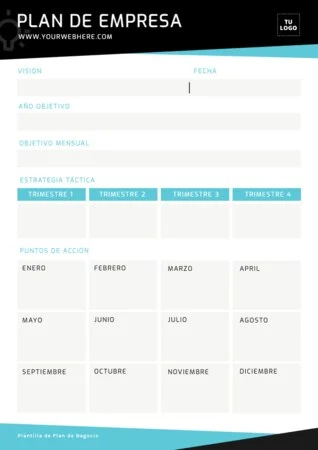 Edita un plan de negocio