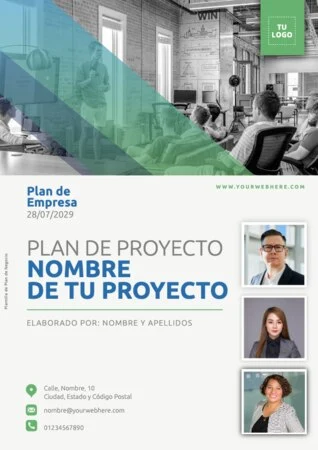Crea una portada para tu trabajo