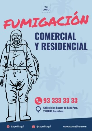 Edita un anuncio de fumigación