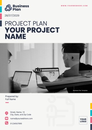 Edit a front page for project