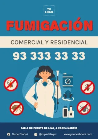 Edita un anuncio de fumigación