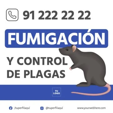 Edita un anuncio de fumigación