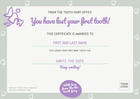 Edit a Tooth Fairy letter