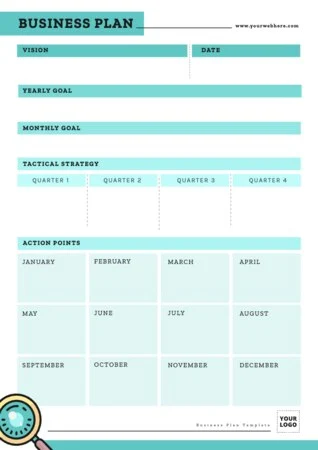 Edit a business plan outline