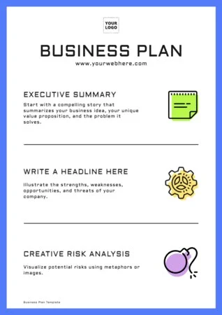 Edit a business plan outline