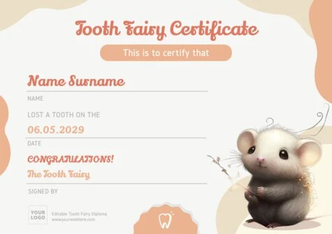 Edit a Tooth Fairy letter