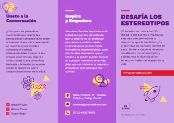 Edita un Folleto