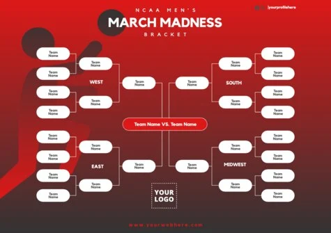 Edit a design for March Madness