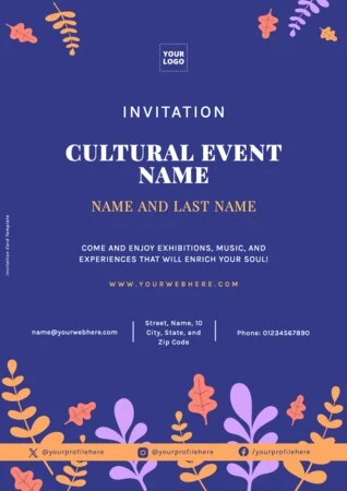 Edit an invitation card