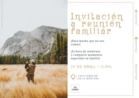 Edita una invitación