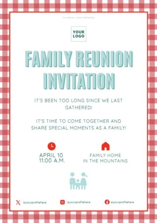 Edit an invitation card