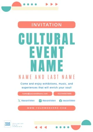 Edit an invitation card