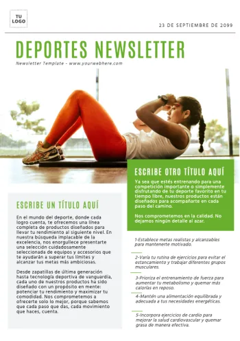 Edita una Newsletter