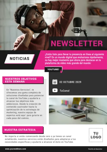 Edita una Newsletter