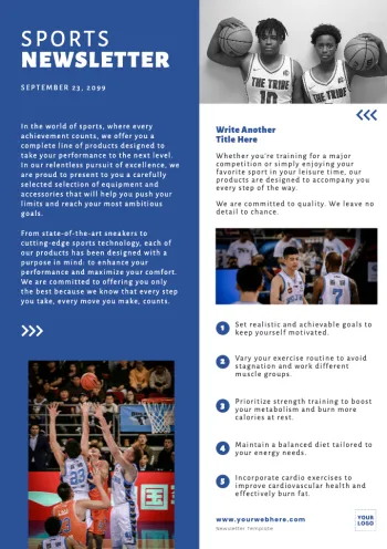 Edit a Newsletter