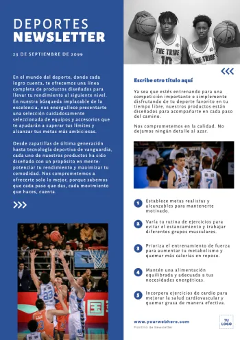 Edita una Newsletter