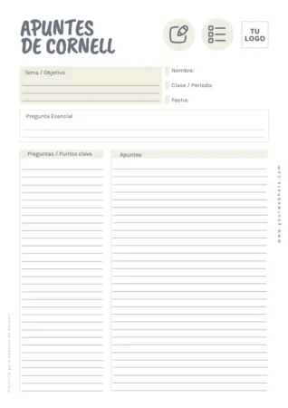 Edita una nota Cornell