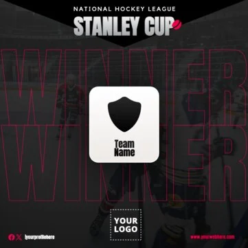 Edit a Hockey poster