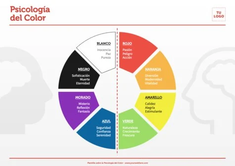 Edita una plantilla con colores