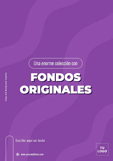 Edita un fondo para textos