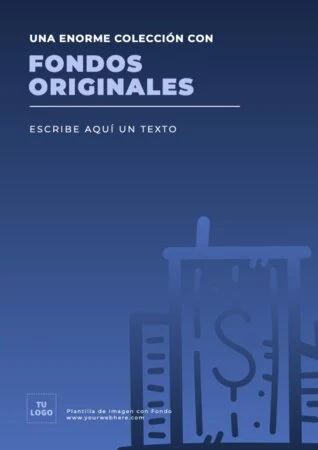 Edita un fondo para textos
