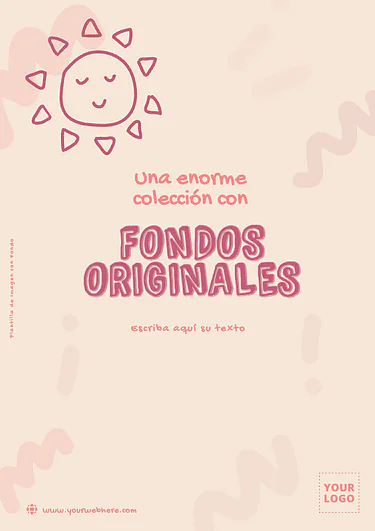 Edita un fondo para textos
