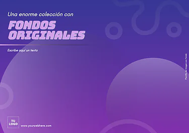 Plantillas con fondos para personalizar (6)