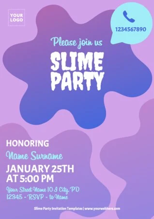 Edit a Slime invitation