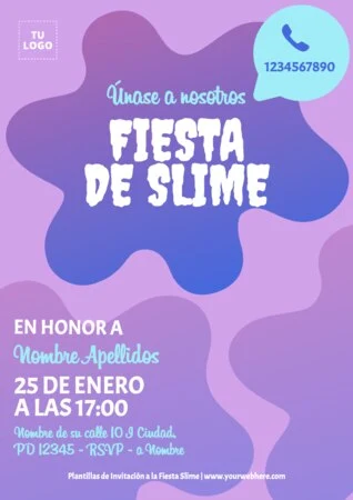 Edita un flyer de Slime