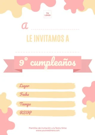 Edita un flyer de Slime