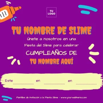 Edita un flyer de Slime