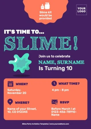 Edit a Slime invitation