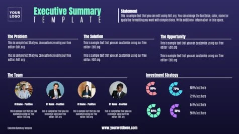 Edit an Executive Summary