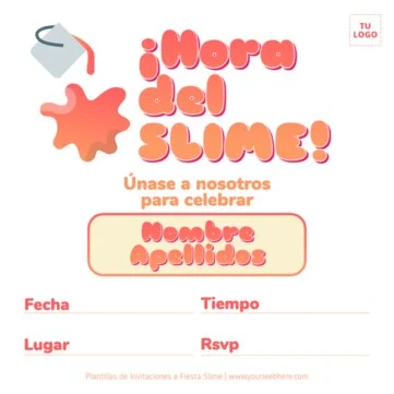 Edita un flyer de Slime