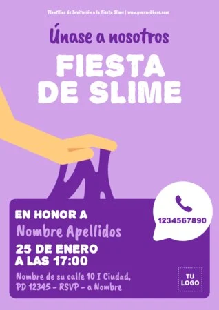 Edita un flyer de Slime