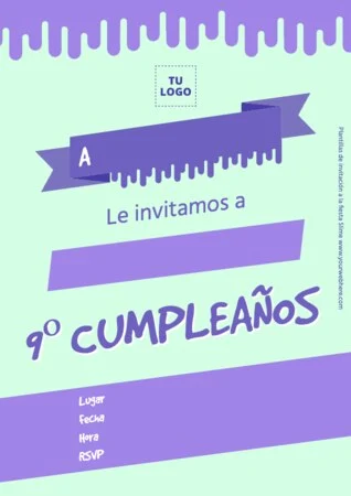 Edita un flyer de Slime