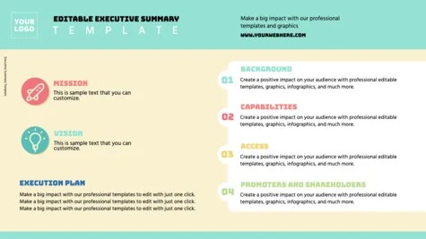 Edit an Executive Summary