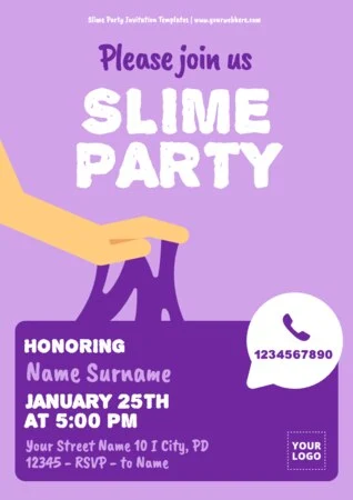 Edit a Slime invitation
